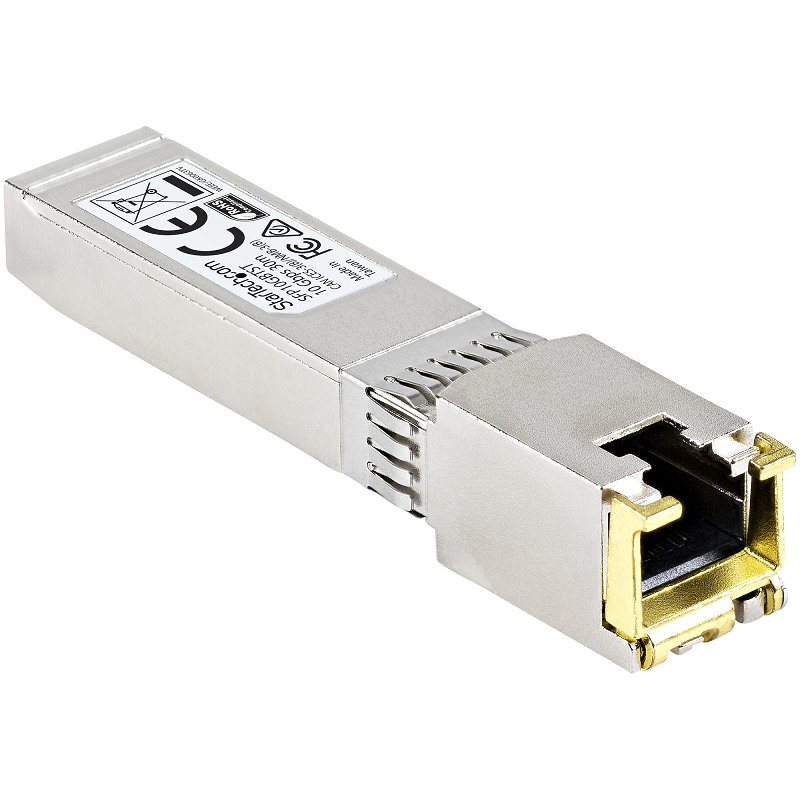 StarTech SFP10GBTST 10GbE SFP to RJ45 Cat6/Cat5e Transceiver
